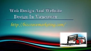 Web Design And Website Design In Vancouver