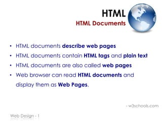 Web design basics 1 | PPTX