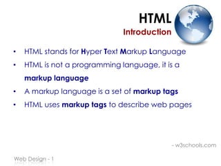 Web design basics 1 | PPTX