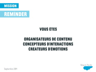 style
design
Relax In The Air
Février 2013
Copyright© 2013 Relax In The Air
tendances et mode du moment
technologie à disposition
connaissance des fondamentaux
 