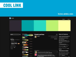 kuler.adobe.com
cool link
 