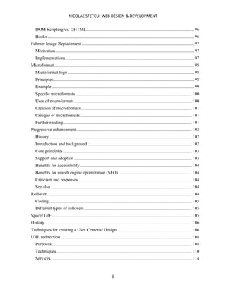 Web Design & Development | PDF