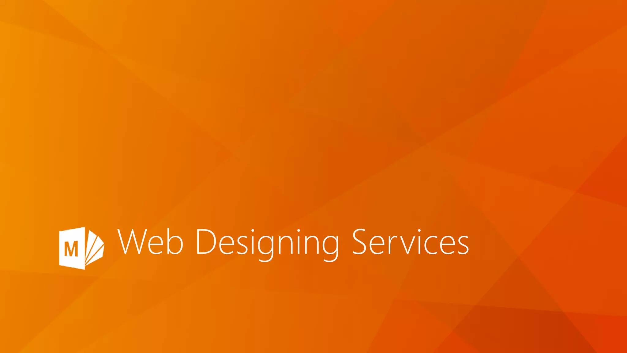 Web Designing Services
 