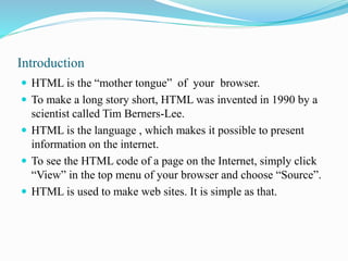 Web Designing | PPT