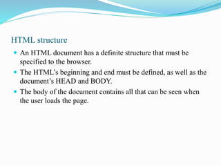 Html Concept Web Designing | PPTX