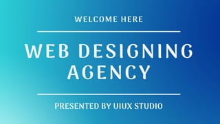 Web designing agency