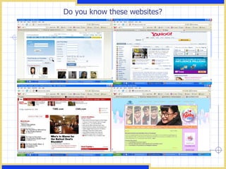 Do you know these websites? 