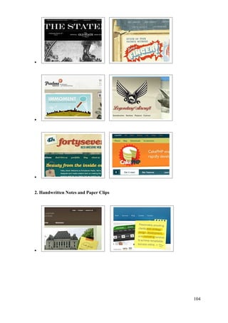 •




•




•



2. Handwritten Notes and Paper Clips




•




                                       104
 