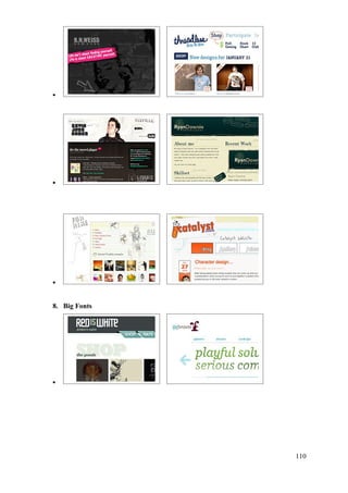 •




•




•



8. Big Fonts




•




               110
 