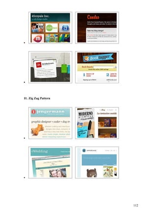 •




•




11. Zig Zag Pattern




•




•




                      112
 