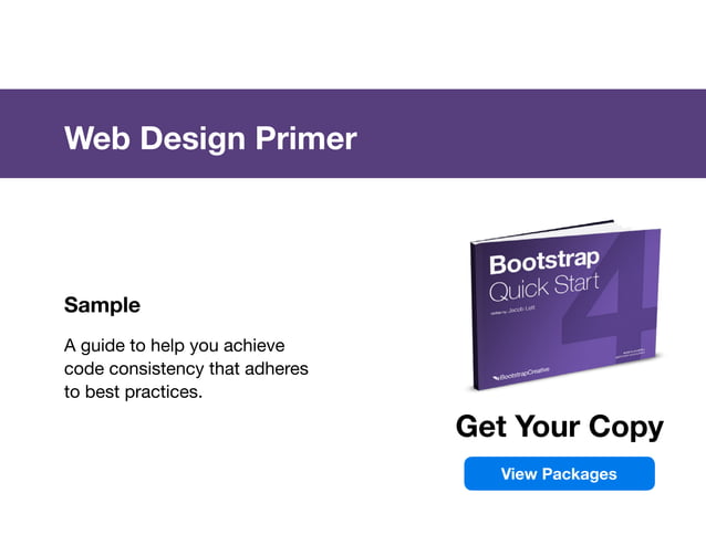 Web Design Primer Sample - HTML CSS JS | PPT