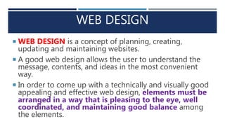 Web design principles