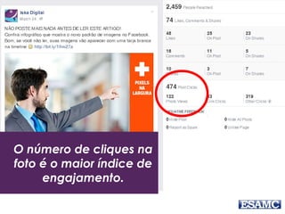 As imagens são encaixadas numa espécie de “box
invisível”, com altura máxima de 394px e largura
máxima de 470px. Se a imagem estiver no tamanho
errado, ela ficará com espaço branco (foto).
 