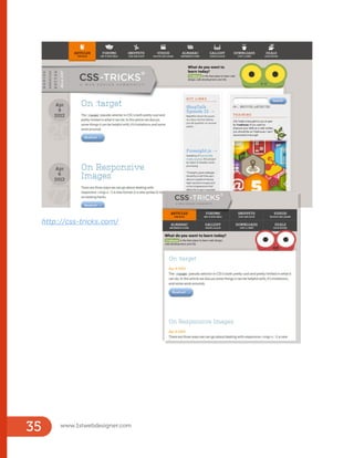 www.1stwebdesigner.com
35
http://css-tricks.com/
 