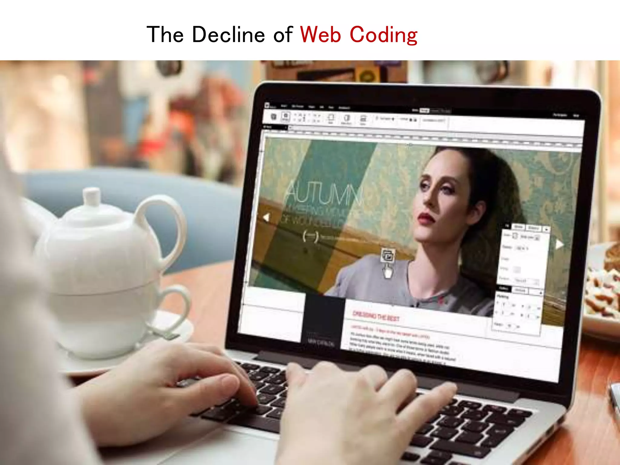 The Decline of Web Coding