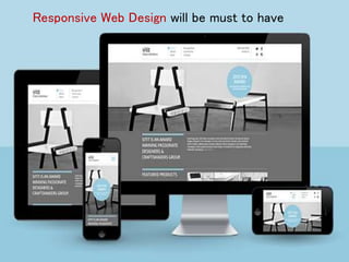 Responsive Web Design will be must to have