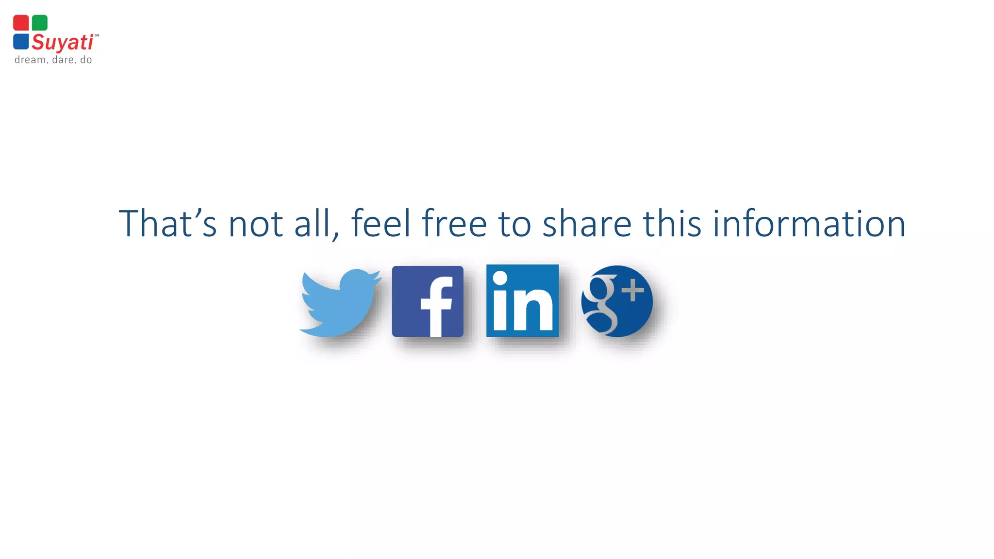 That’s not all, feel free to share this information
 