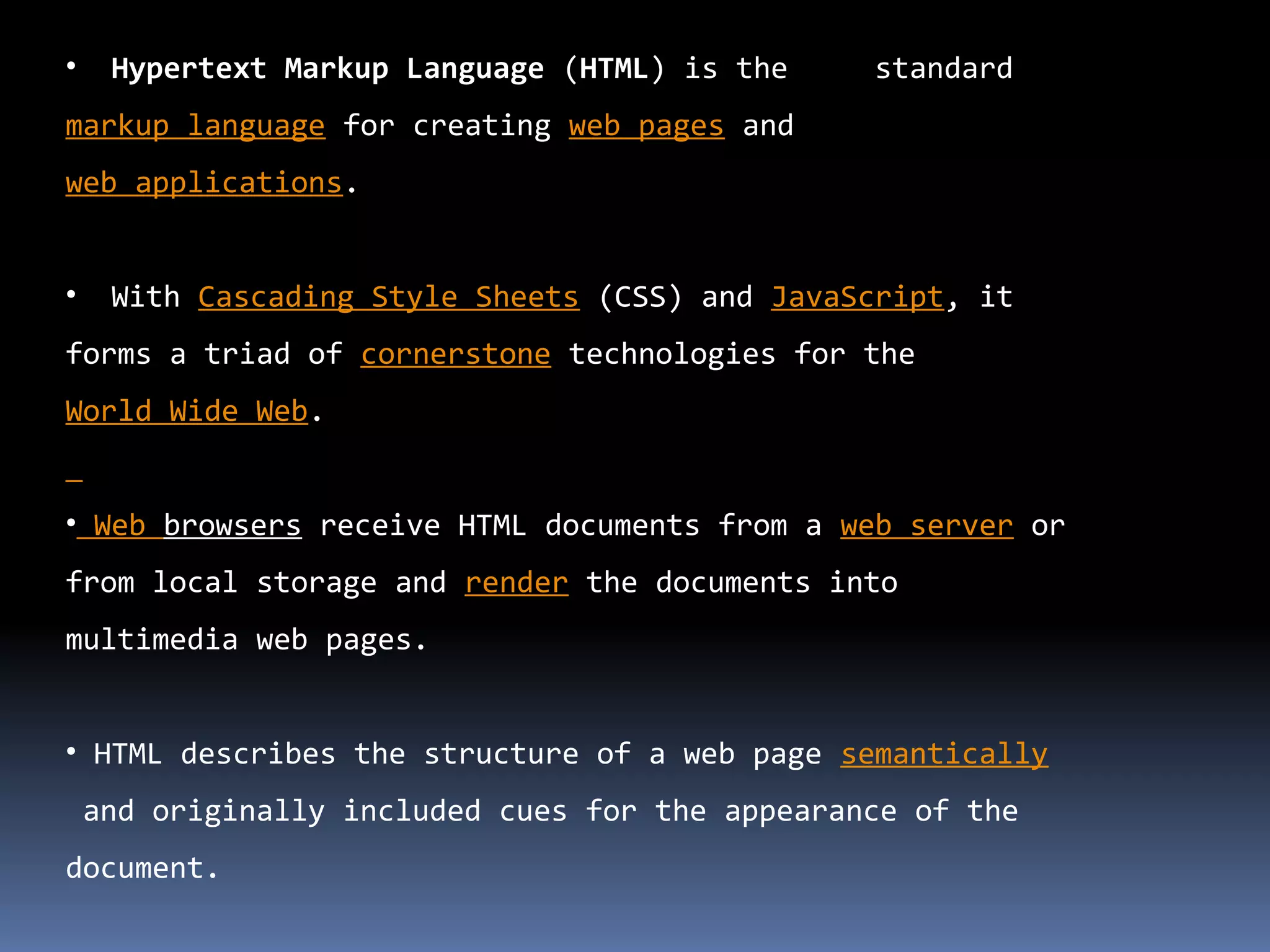 Web design using html | ODP | Web Design and HTML | Internet