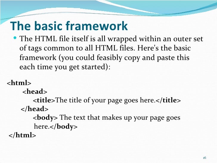 HTML