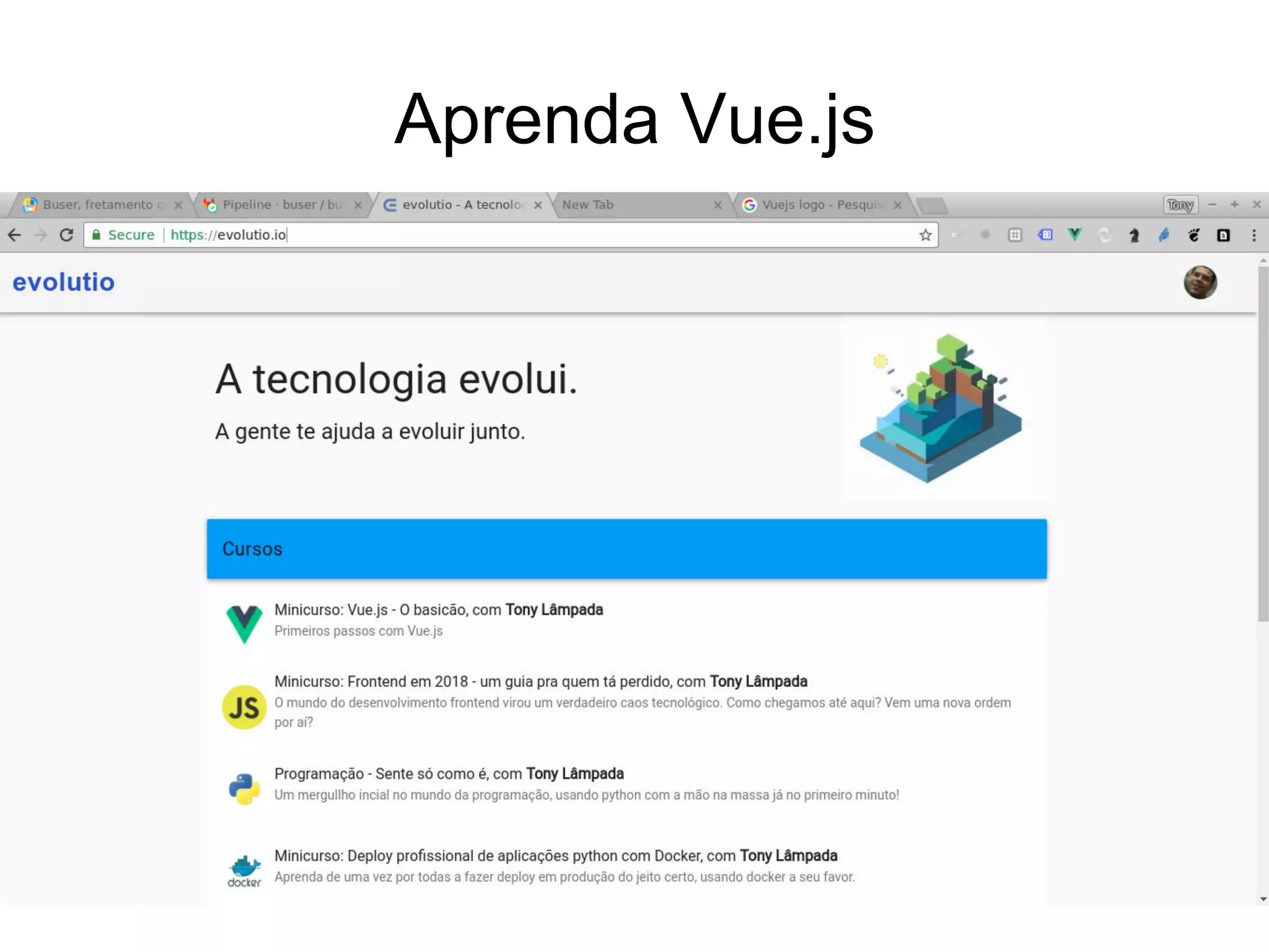 Aprenda Vue.js
 