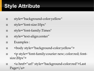<  >  -  Opening Tag 