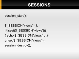 UPDATE  - updates data in a database 