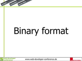 Binary format