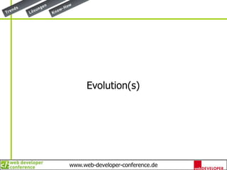 Evolution(s)
