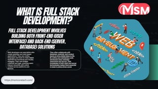 Full Stack Development Services in Jaipur | MSM CoreTech | PDF
