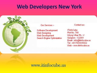 Web Developers New York
www.itinfocube.us
 