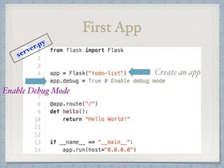 Web develop in flask | PDF