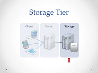 Storage Tier
 