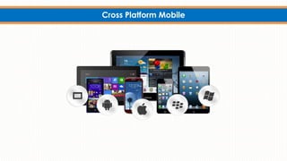 Cross Platform Mobile
 