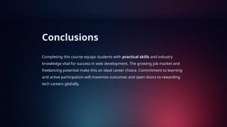 Introduction to Web Development: HTML, CSS, JavaScript & Beyond | PPTX