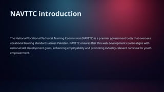 Introduction to Web Development: HTML, CSS, JavaScript & Beyond | PPTX