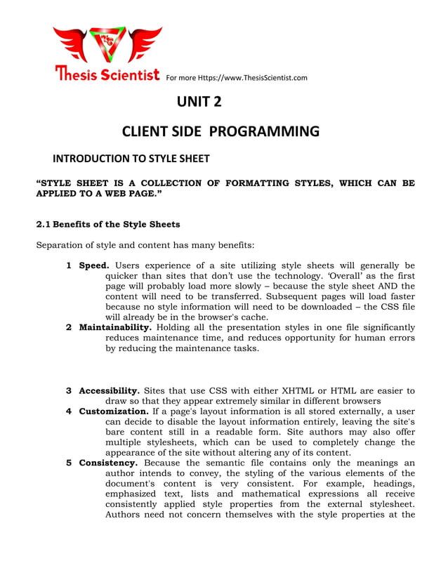 CLIENT SIDE PROGRAMMING | PDF | Web Design and HTML | Internet