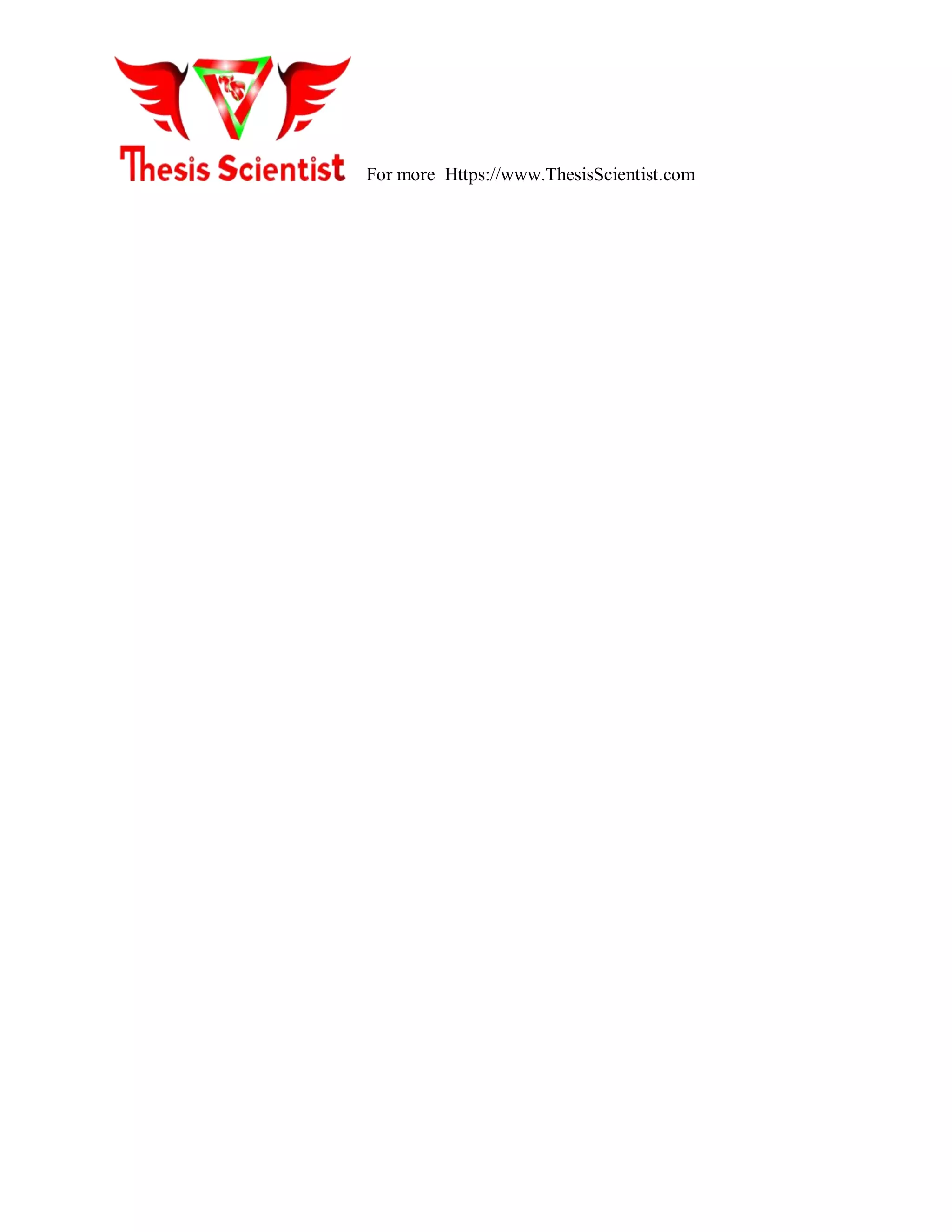 For more Https://www.ThesisScientist.com
 