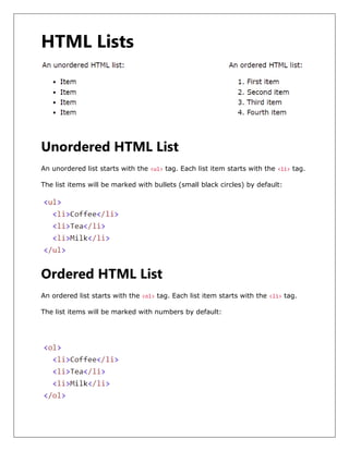 Web Development 3 (HTML & CSS) | PDF