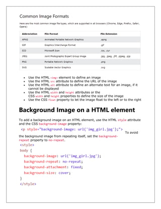Web Development 3 (HTML & CSS) | PDF | Free Download