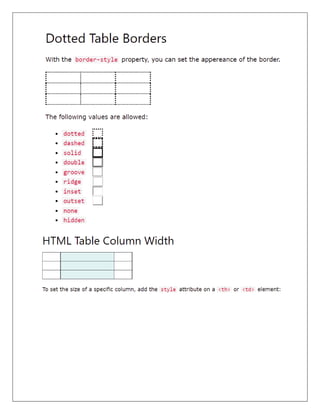 Web Development 3 (HTML & CSS) | PDF