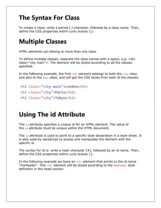 Web Development 4 (HTML & CSS) | PDF