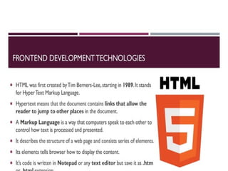 web development presentation for beginners