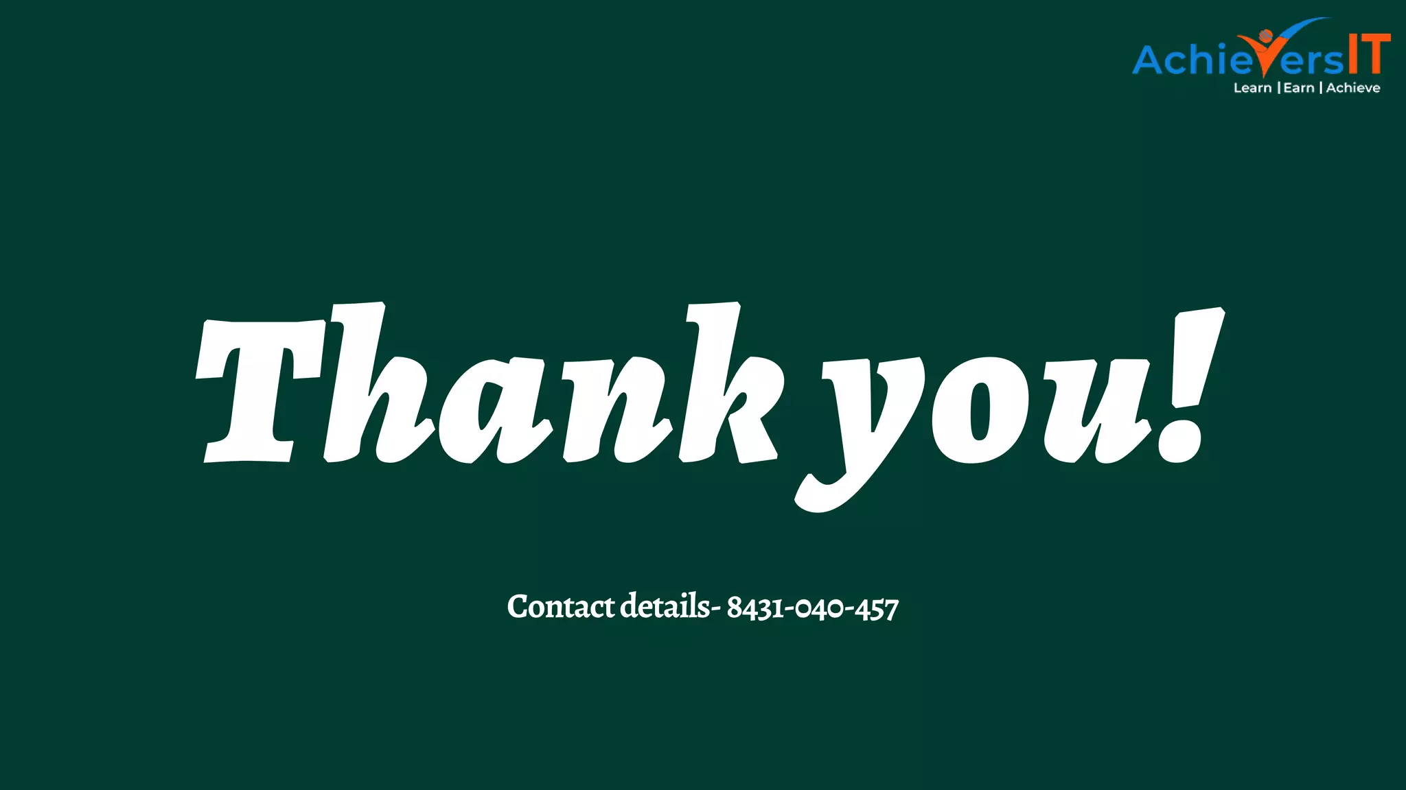 Thank you!
Contactdetails-8431-040-457