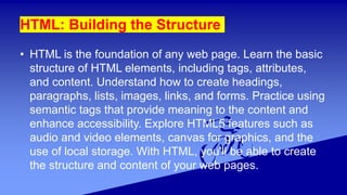 Web Development for Beginners: A Step-by-Step Guide | PPTX