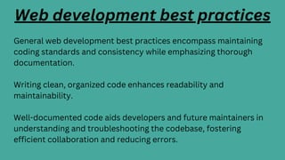 WEB DEVELOPMENT FOR BEGINNERS | PDF