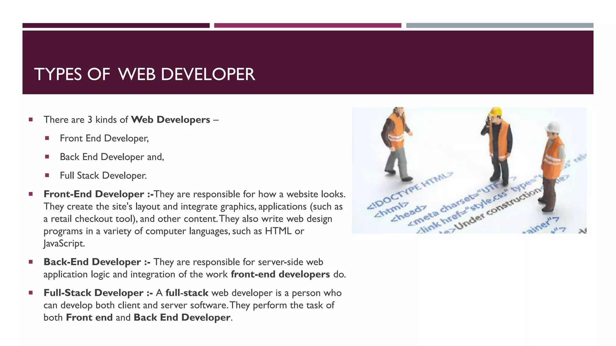 Web development ppt | PDF