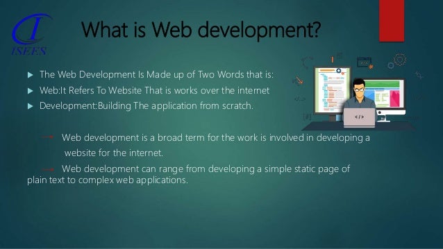 Web development ppt | PPTX