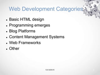 Web development ppt by bsk | PPT