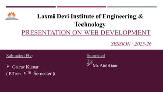 Web development presentation for engineers.pptx