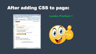 After adding CSS to page:
Looks Perfect !
 